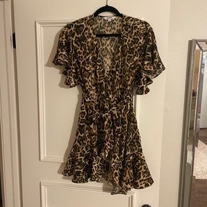 ADORABLE Cheetah mini dress